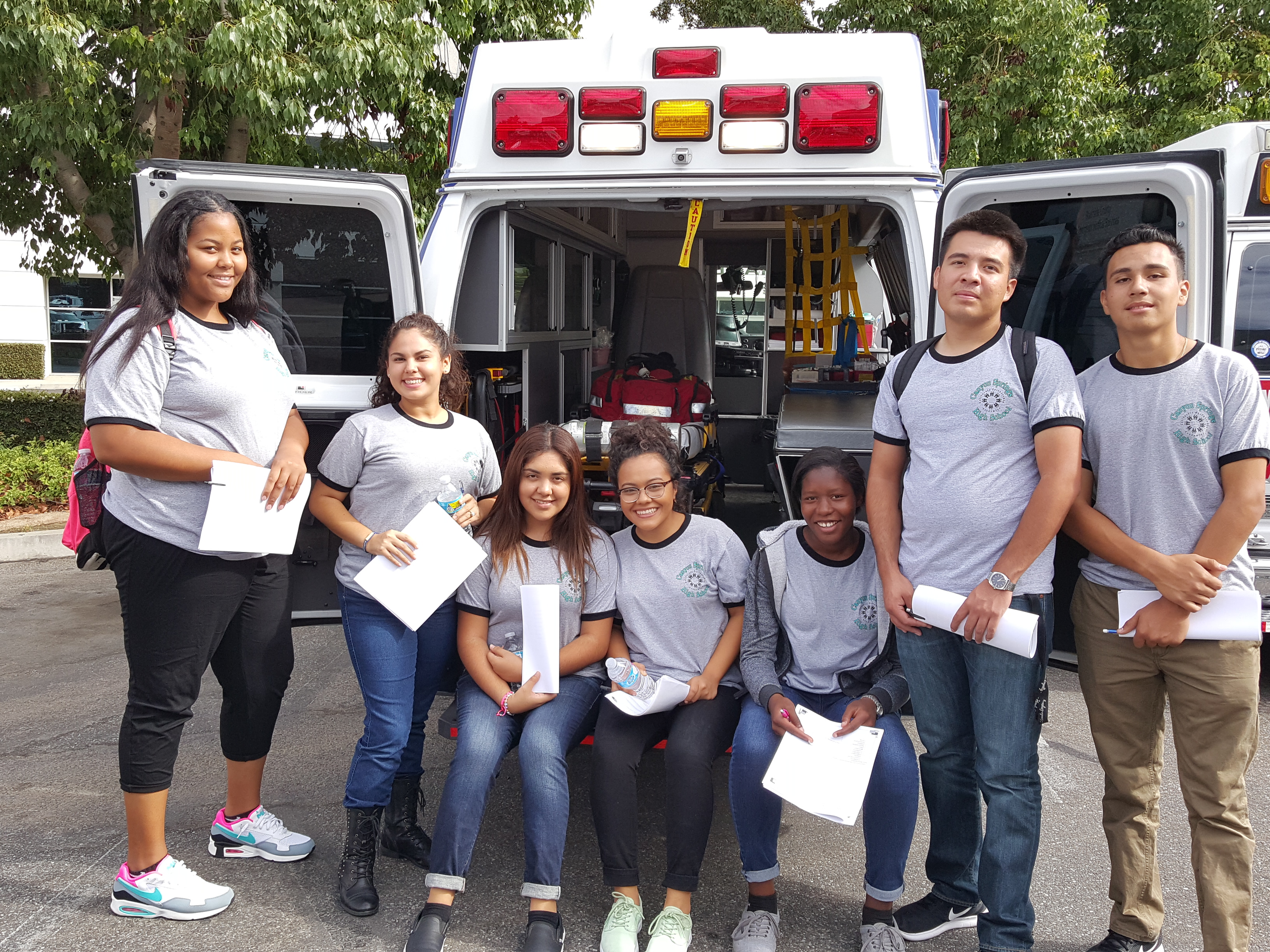 AMR Field Trip Health Careers Academy