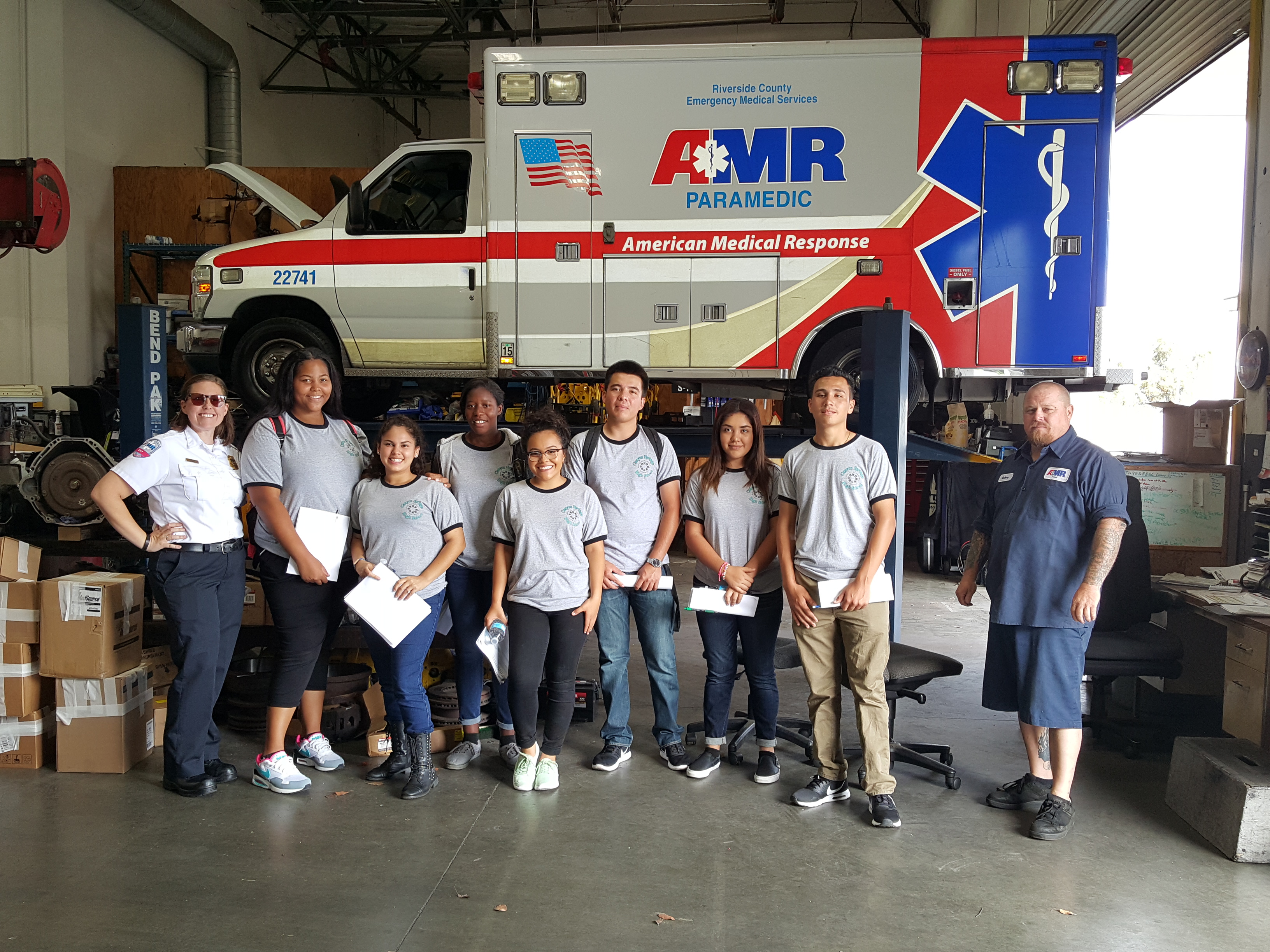 AMR Field Trip Health Careers Academy